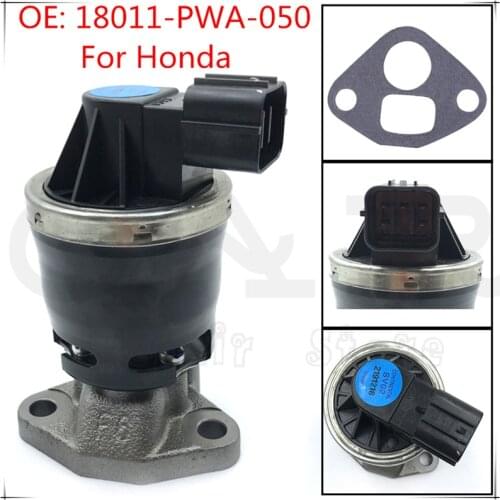 New EGR Valve with Gasket For Honda Civic 1.3L 1.8L Odyssey 2.3L 18011PWA050 EGR4298 70-6193 18011-PWA-050 18011 PWA 050