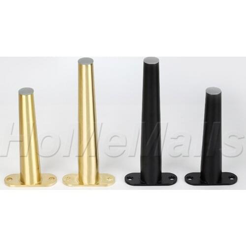 1/4pcs Heavy Duty Metal Furniture Legs As Replacement for Sofa Office Couch Cabinet TV Stand Legs Black or Gold Furniture Feet