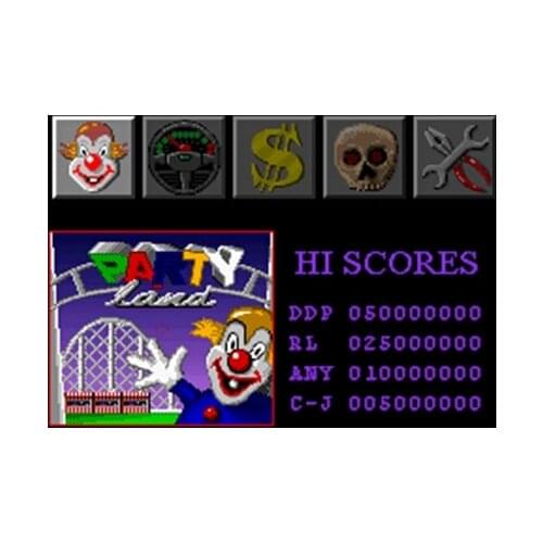 Pinball Fantasies NTSC Version 16 Bit 46 Pin Big Gray Game Card For USA Game Players