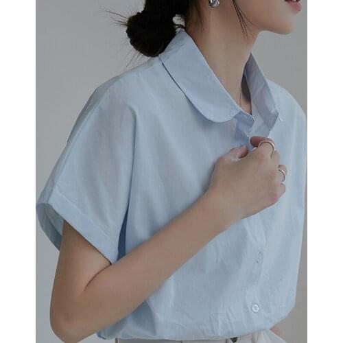 PLAMTEE Blue Blouses