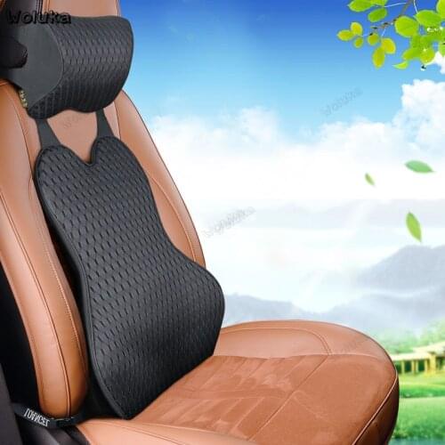 Waist cushion car-seat-neck-pillow kit memory foam neck waist support protection four seasons CD50 Q05