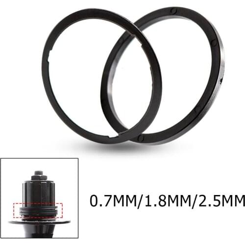 1pcs Bike Bicycle Bottom Bracket Spacer 0.7/1.8/2.5mm Bike Hub Washer Hub Flywheel Washer Cycling Accessories
