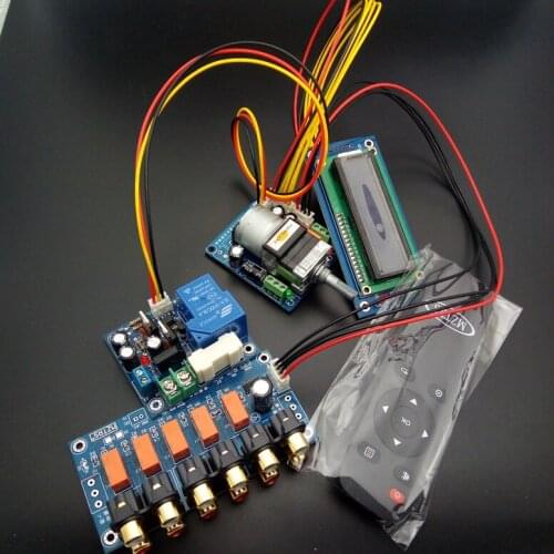 Remote Control Volume Control Board Motor Potentiometer Modified Power Amplifier APLS Balance Infrared Remote