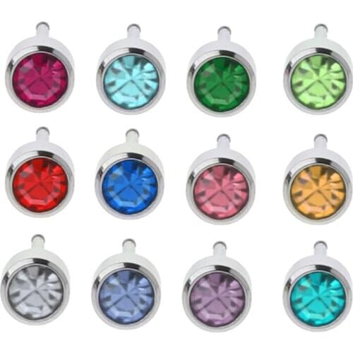 12 Pairs Ear Piercing Earrings Stainless Steel Mini 3mm Clear CZ Studs Hypoallergenic Stud Piercing Earrings Set Jewelry