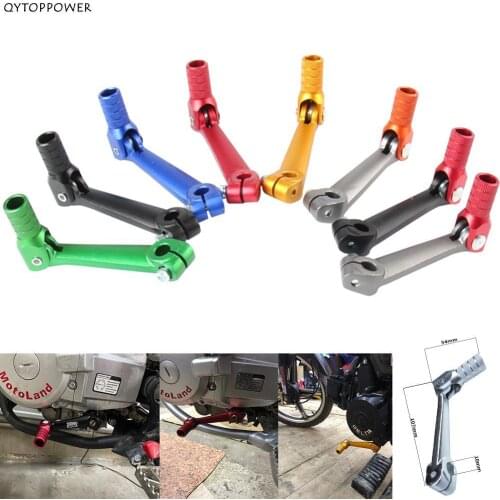 Motorcycle CNC Folding Aluminum Gear Shift Lever For Kayo T2 T4 T4L BSE Apollo CB 250cc CB250 Engine Dirt Pit Bike Motocross