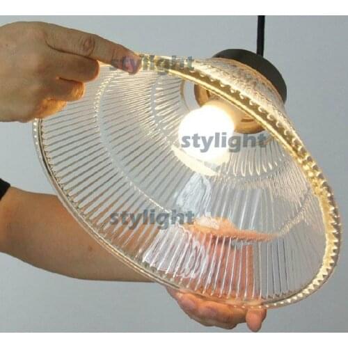 Vintage glass pendant simple pendant light Northern Europe industry pendant lamp filament bulb suspension light dinning room