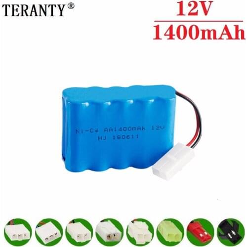 X Model ) 12v 1400mah NiCD Battery For Rc toy Car Tanks Trains Robot Boat Gun Ni-CD AA 700mah 12v Rechargeable Battery