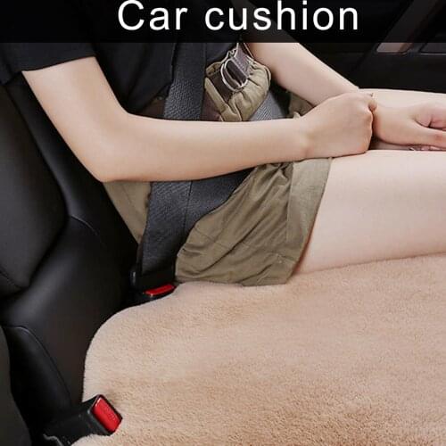 Winter Universal Warm Plush Soft Car Seat Cushion Non-slip Pad Cover Protector Car Seat Cushion Cover Set 45x 45 cm