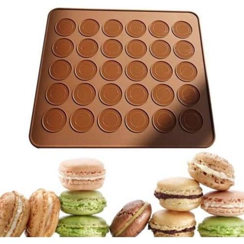 30 Hole Silicone Baking Pad Oven Macaron Silicone Non-stick Mat Baking Pan Pastry Cake Pad Baking Tools SN697