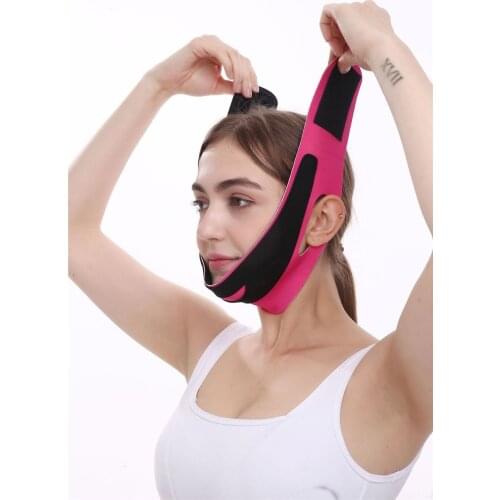 Double Chin Face Bandage Slim Lift Up Anti Wrinkle Mask Strap Band V Face Line Belt Women Slimming Thin Facial Beauty Tool