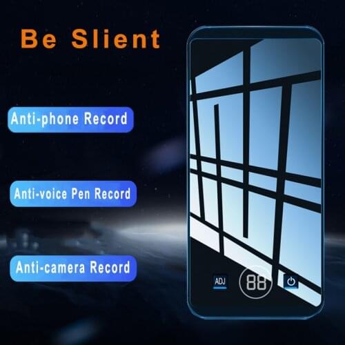 Anti-Recording Blocker Anti-phone Anti-Pen Sound Anti-Spy Camera Voice Recorder Jammer Shielding Meet Privacy Protector Detector