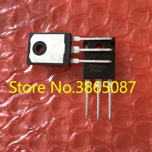 75XS65C TO-247 FGW75XS65C OR 75XS65D FGW75XS65D OR 75XS65 FGW75XS65 POWER TUBE IGBT TRANSISTOR 10PCS/LOT ORIGINAL NEW
