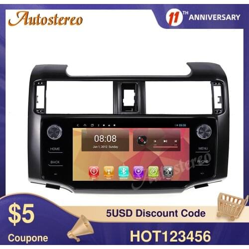 Carplay For Toyota 4 Runner Android 10.0 128GB Car DVD Player GPS Navigator Multimedia Player Stereo Head Unit Radio Tape Record