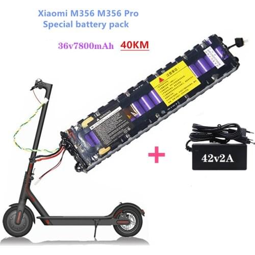 36V 7.8Ah battery ForXiaomi M365 Pro Special battery pack 36V battery 7800mAh Riding 40km BMS+Charger electric scooter