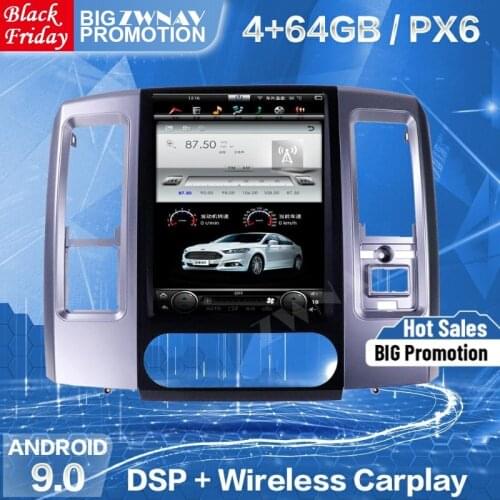 TPMS Tesla Screen For 2008 2009 2010 2011 2012 2013-2019 Dodge RAM 1500 2500 Android Player Car GPS Unit Auto Audio Radio Stereo