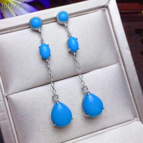 Elegant Rings for women Turquoise Earring sterling silver Turquoise Earring