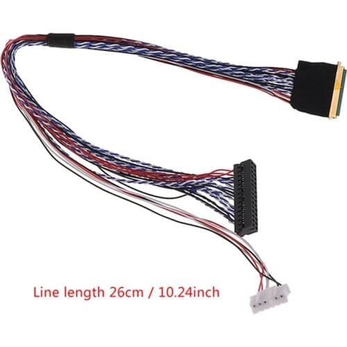 I-PEX 20453-040T-11 40Pin 2ch 6bit LVDS Cable For 10.1-18.4 inch LED LCD Panel