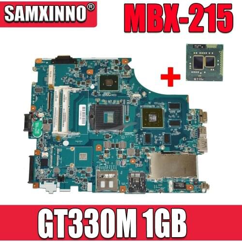 SAMXINNO For Sony VPCF PCG-81114L Laptop Motherboard A1765405A MBX-215 M930 1P-009BJ00-8012 Main Board GT330M 1GB