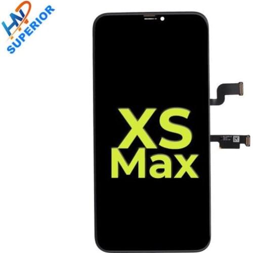 Soft OLED (FOG) for use with iPhone XS MAX GradeAAA+screen Replacement For iPhone andTrue Tone No Dead Pixel