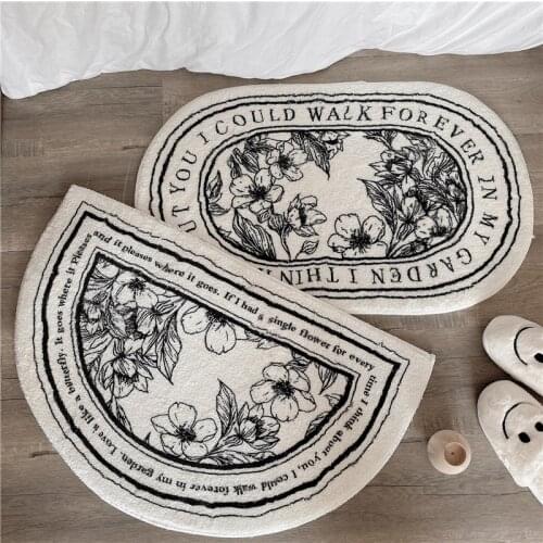 NATURAL KISS Bathroom Rugs