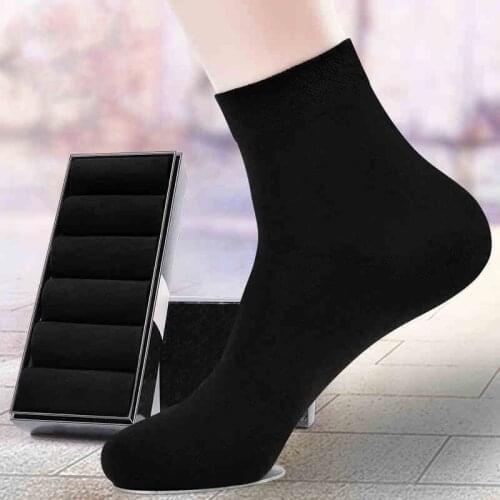 Brand Cotton Men Socks High Quality 10 Pairs Soft Breathable Summer Winter for Male Socks Black Business Men Socks EUR 39-45