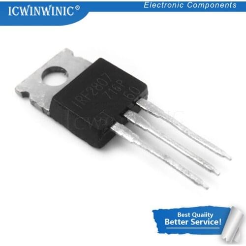 10piece IRF2807PBF IRF2807 TO-220 TO220 MOS FET tran new original In Stock