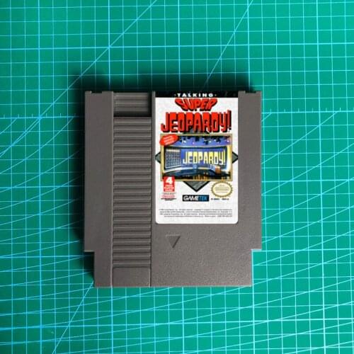 Super Jeopardy! - 72 pins 8bit game cartridge