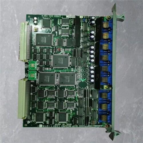 OKUMA CONTROL PLATE E4809-045-158-D 1911-2160 SPOT STOCK USED GOOD IN CONDITION