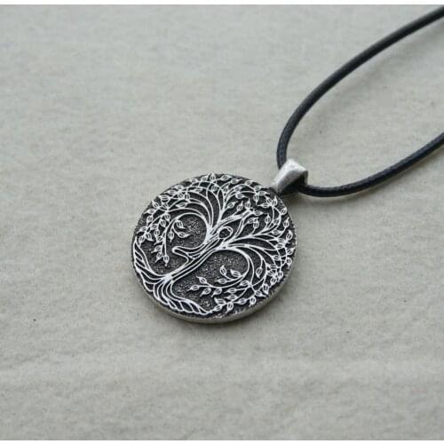 Tree Of Life Yago India Symbol Tree-of-life Charm Pendant Necklace