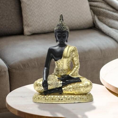 Imitate Guanyin Buddha Statue Sculpture, Modern Art Sculpture Crafts, Home Living Room Decor Chinese Buddha Figure