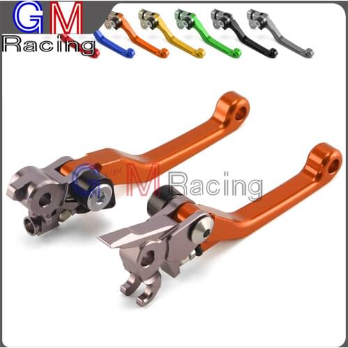 Motorcycle CNC Pivot Foldable Brake Clutch Levers For KTM 125EXC 125SX 144SX 150SX 150XC 200XC-W 200EXC 450SX 450SX-F 2009-2013