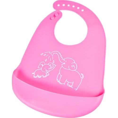 Cartoon Crown Silicone Baby Bibs Waterproof Bibs Baby Boy Girl Apron Feeding Baby Bibs Burp Cloths for Children Feeding Care