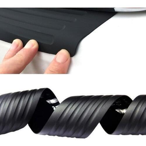 Car Trunk Bumper Guard Pad Car Accessaries XV BRZ Smart Auto Sill Plate Bumper Guard Car Styling Rubber Pad Protector