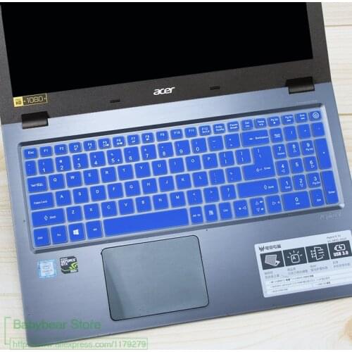 Keyboard Protector Cover Skin Silicone 15.6 For Acer Extensa Ex 2520G 2511G E5-522 E5-522G F5-573G E5-574G Tmp258