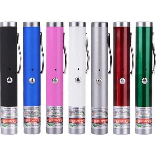 Green 532nm/Red 650nm Laser Pointer USB Rechargeable Laser Hunting Green Dot Light Built-in Battery Lazer Pen Military Lasers