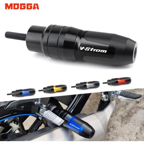 Motorcycle Accessories For SUZUKI VStrom650 DL1000 V-Strom 650 650XT VStrom DL250 Frame Anti Crash Pad Exhaust Slider Protection