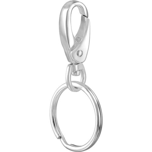 Anallergic Fashion Lobster Clasp Key Chain for Men