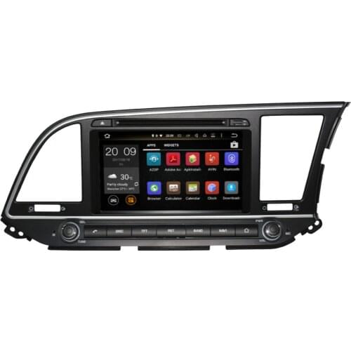 Android 9.0 Right Hand Driving DVD Multimedia Player Octa Core 4GB RAM Car GPS Navigation For Hyundai Elantra/Avante/MD2016-2019