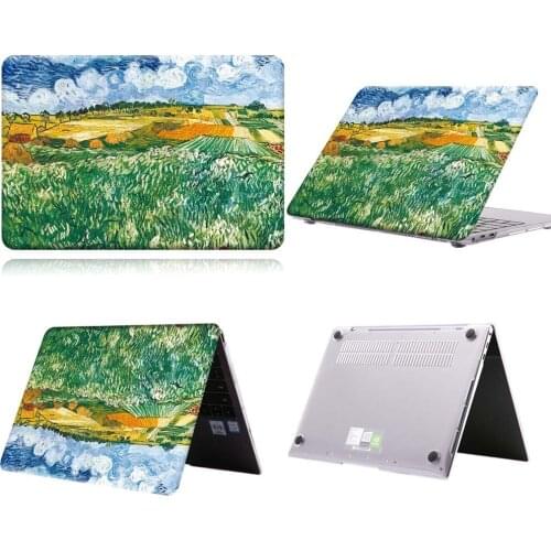 Countryside Paint Anti-slip Laptop Case For MateBook 13/13 AMD Ryzen/14/D14/D15/X 2020/X Pro/Pro 16.1/Honor MagicBook 14/15