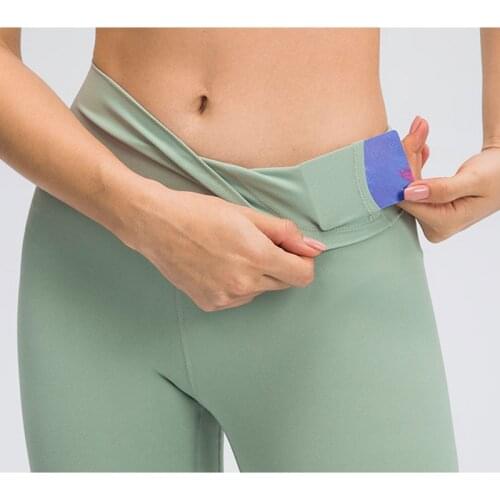 High Elastic Women Yoga Leggings Nude feeling Soft Woman High Waist Workout Leggins Pant for Gym Sports Fitness