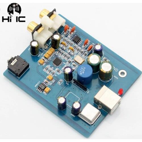 HIFI Audio ES9018K2M SA9023 USB DAC Decoder Board External Sound Card Support 24Bit 96k