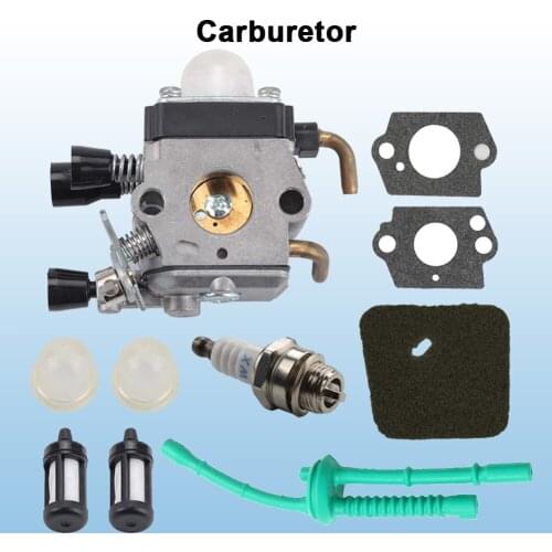 Carburetor For FS55 FS55R FS55RC KM55 HL45 KM55R FS38 W/ Fuel Line Kit Carburetor Air Filter Oil Pipe Accessories