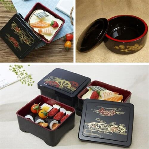 Eel Sushi lunch box junte Baihui lunch box sandwich with cover Japanese lunch box snack take out box lunch box Sushi