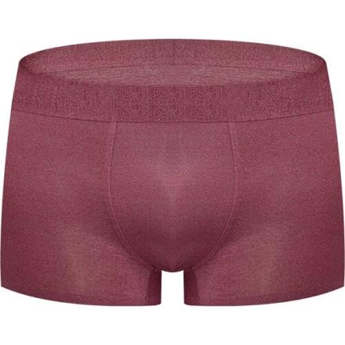 Spot new seamless waist mens boxer shorts boxer shorts mens underwear trend personality factory outlet