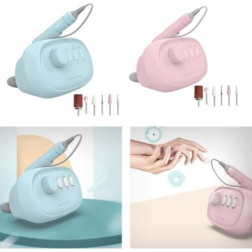 Professional Electric Nail Drill Art Machine Pedicure Tool Home Salon Kit