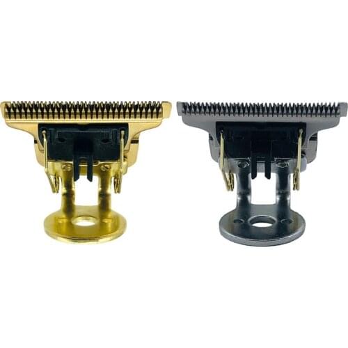 Professional T-shaped Hair Clipper Blade Trimmer Replacement Cutter Head Metal Bottom Accessories Bracket Set Holder