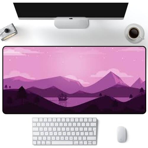 Pink Mat Rubber Carpet Xxl Rug Office Desk Accessories Long Mouse Pad Large Pads Computer Table Black Desk Mat Padmouse Mats