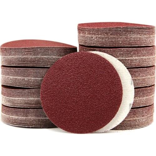 9-Inch/225mm Sanding Disc 40-2000 Grits Aluminum Oxide Flocking Back Sandpapers for Sanders 50 Pcs