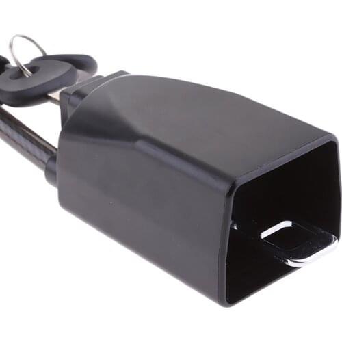 Universal Car Vehicles Anti-theft Steel Locking Steering Wheel Lock Strap