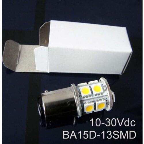 High quality 12/24VAC/DC 2.5W BA15d led Yacht Boat Ship lamps,1142 24V Led Warning Signal Light bulbs free shipping 10pcs/lot